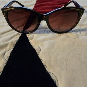 Betsey Johnson Black Sunglasses
